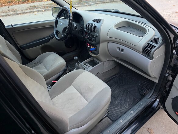 2011 Lada (ВАЗ) Kalina I, чёрный, 145000 рублей - вид 10