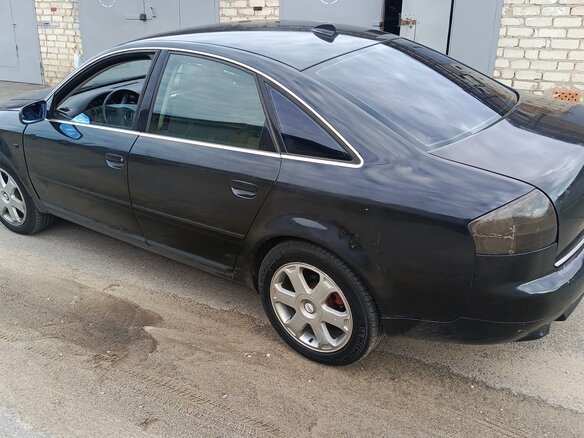 2003 Audi A6 II (C5) Рестайлинг, чёрный, 450000 рублей - вид 4