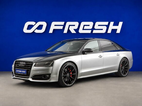 2014 Audi A8 III (D4) Рестайлинг, чёрный, 1869088 рублей - вид 4