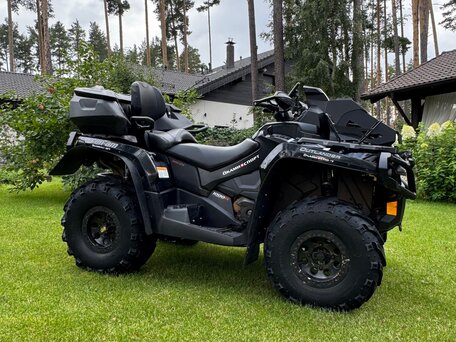 2017 BRP Can-Am Outlander Max XT-P 1000R, чёрный, 1385000 рублей, вид 5
