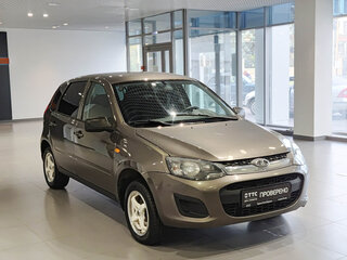 2014 Lada (ВАЗ) Kalina II, коричневый, 297000 рублей, вид 3