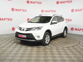 2013 Toyota RAV4 IV (XA40), белый, 1480000 рублей, вид 1
