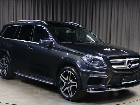 2014 Mercedes-Benz GL-Класс 350 II (X166), серый, 2649000 рублей, вид 3