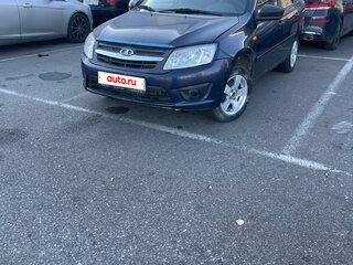 2015 Lada (ВАЗ) Granta I, синий, 330000 рублей, вид 1