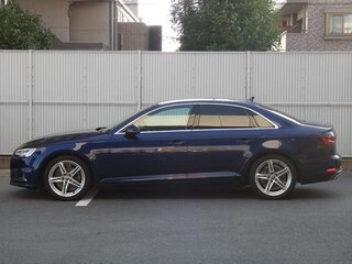 2019 Audi A4 V (B9), синий, 1600000 рублей, вид 4