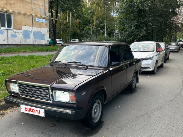 2008 Lada (ВАЗ) 2107, коричневый, 150000 рублей