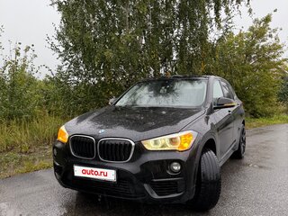 2018 BMW X1 18i sDrive II (F48), чёрный, 1645000 рублей, вид 1