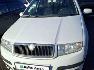 2007 Skoda Fabia I Рестайлинг, белый, 500000 рублей, вид 1