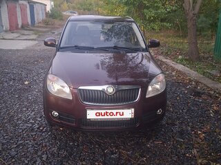 2009 Skoda Fabia II, пурпурный, 465000 рублей, вид 2