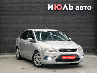 2008 Ford Focus II Рестайлинг, серебристый, 450000 рублей, вид 3