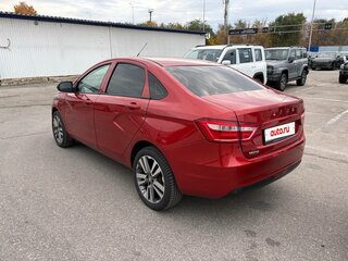 2015 Lada (ВАЗ) Vesta I, красный, 631000 рублей, вид 4