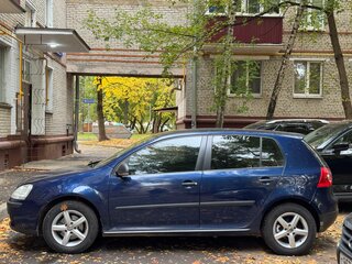 2008 Volkswagen Golf V, синий, 550000 рублей, вид 4