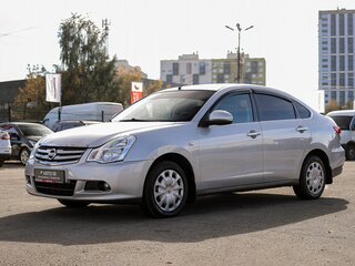 2014 Nissan Almera III (G15), серебристый, 599000 рублей, вид 2