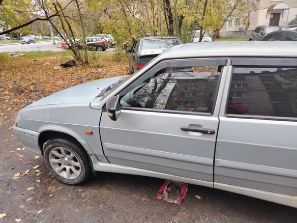 2004 Lada (ВАЗ) 2115, серебристый, 120000 рублей - вид 5