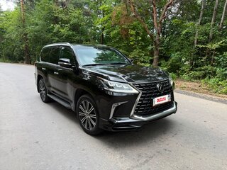 2020 Lexus LX 570 III Рестайлинг 2, чёрный, 10120000 рублей, вид 5