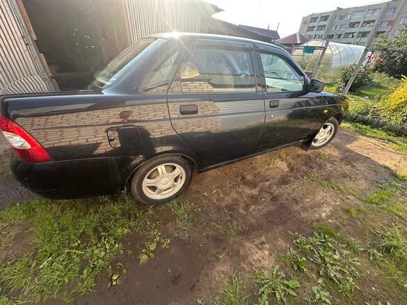 2010 Lada (ВАЗ) Priora I, чёрный - вид 7