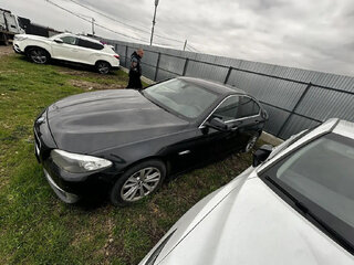 2013 BMW 5 серии Long 520Li VI (F10/F11/F07), чёрный, 960000 рублей, вид 3