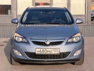 2012 Opel Astra J, голубой, 520000 рублей, вид 3