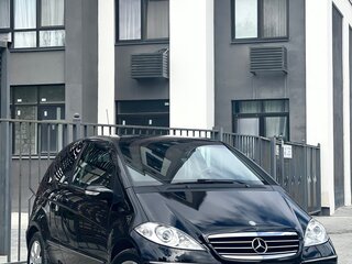 2005 Mercedes-Benz A-Класс 150 II (W169), чёрный, 499000 рублей, вид 1