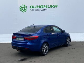 2013 Kia Rio 5-speed III, синий, 620000 рублей, вид 5