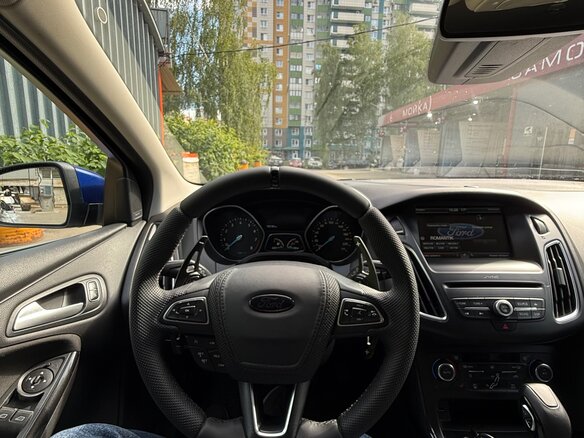 2015 Ford Focus III Рестайлинг, синий, 1000000 рублей - вид 7