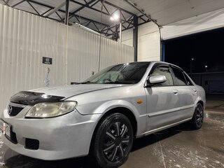 2001 Mazda Familia VIII (BJ), серебристый, 310000 рублей, вид 1