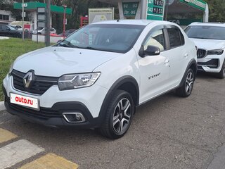 2018 Renault Logan Stepway II Рестайлинг, белый, 930000 рублей, вид 2