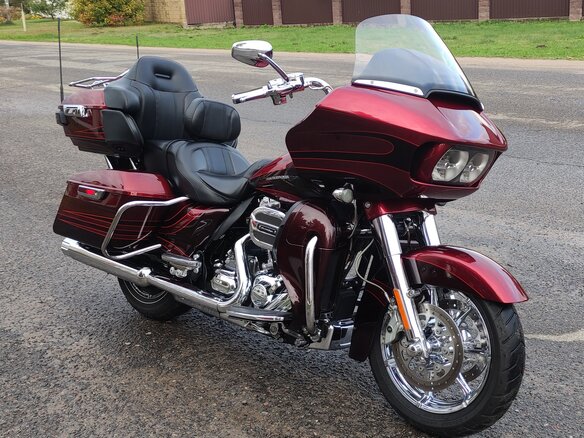 2015 Harley-Davidson CVO Road Glide, красный, 1690000 рублей - вид 13