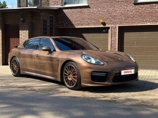 2013 Porsche Panamera Turbo Executive I Рестайлинг, коричневый, 2980000 рублей, вид 2