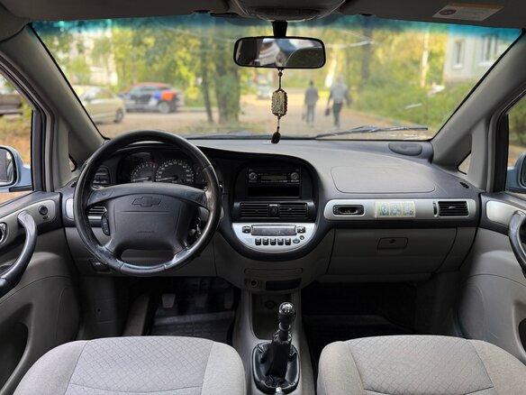 2007 Chevrolet Rezzo, голубой - вид 15