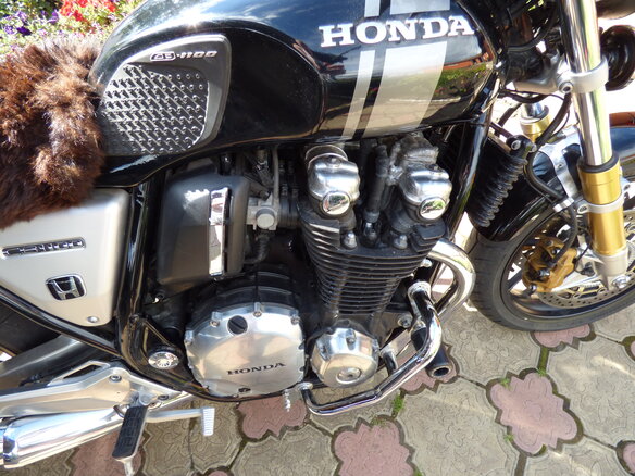 2017 Honda CB 1100, чёрный, 950000 рублей - вид 14