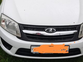 2017 Lada (ВАЗ) Granta I, белый, 290000 рублей, вид 1