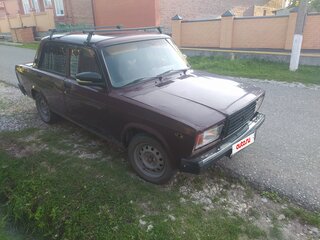 2007 Lada (ВАЗ) 2107, красный, 115000 рублей, вид 1
