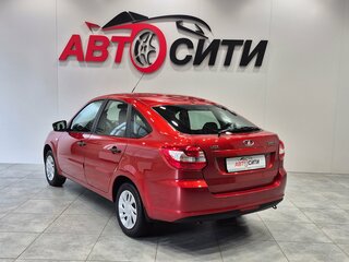 2017 Lada (ВАЗ) Granta I, красный, 575000 рублей, вид 5