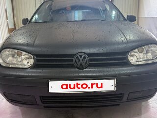 1999 Volkswagen Golf IV, чёрный, 210000 рублей, вид 3