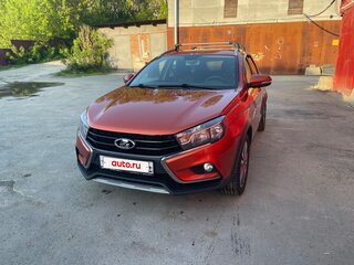 2019 Lada (ВАЗ) Vesta SW Cross I, оранжевый, 960000 рублей, вид 1