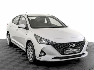 2022 Hyundai Solaris II Рестайлинг, белый, 1570000 рублей, вид 3