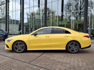2021 Mercedes-Benz CLA 200 II (C118, X118), жёлтый, 3170000 рублей, вид 2