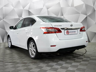2015 Nissan Sentra VII (B17), белый, 1120000 рублей, вид 3