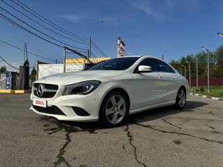 2013 Mercedes-Benz CLA 200 I (C117, X117), белый, 1575000 рублей, вид 1