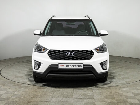 2021 Hyundai Creta II, белый, 1799585 рублей, вид 2