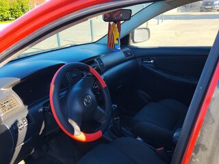 2005 Toyota Corolla IX (E120, E130) Рестайлинг, красный, 300000 рублей, вид 5