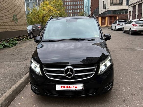 2017 Mercedes-Benz V-Класс Extra Long 250 d экстра длинный III (W447), чёрный, 4500000 рублей - вид 2