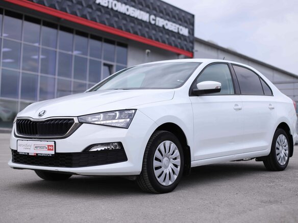 2021 Skoda Rapid II, белый