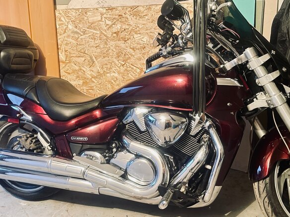 2007 Suzuki Boulevard M109R, пурпурный, 850000 рублей - вид 8