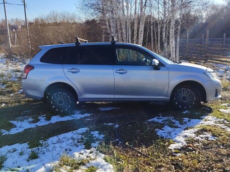 2013 Toyota Corolla Fielder XI (E160, E170, E180), серый, 1125000 рублей, вид 1