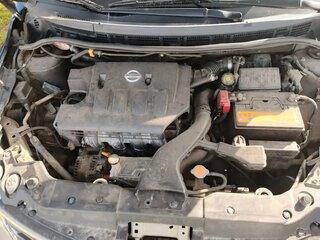2010 Nissan Tiida I Рестайлинг, синий, 620000 рублей, вид 5