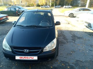 2007 Hyundai Getz I Рестайлинг, чёрный, 345000 рублей, вид 3
