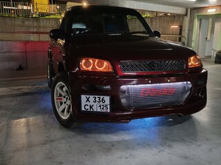 1994 Toyota RAV4 I (XA10), красный, 1300000 рублей, вид 1