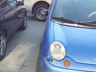 2007 Daewoo Matiz I Рестайлинг, синий, 265000 рублей, вид 1